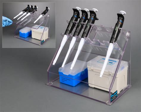 lab pipette racks|pipette storage box.